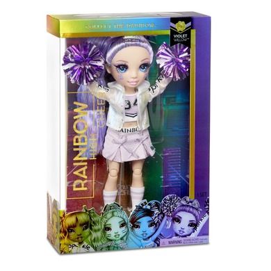 Rainbow High, Cheer Doll, Violet Willow, papusa