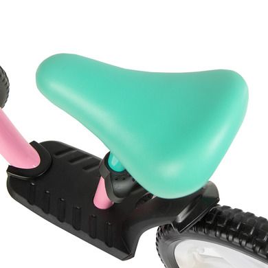 Smiki, bicicleta de echilibru, roz-menta