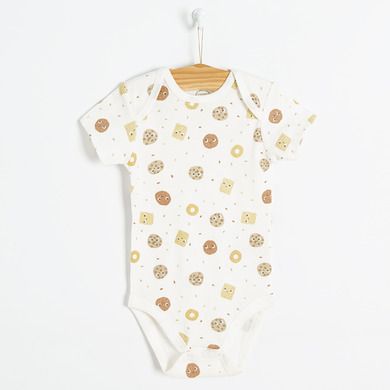 Cool Club, Body cu maneca scurta pentru bebelusi, mix de culori, set 5 buc.