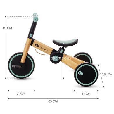 Kinderkraft, 4trike, tricicleta, Sunflower Blue