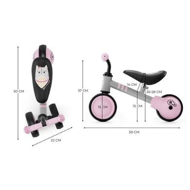 Kinderkraft, Cutie, mini-tricicleta bicicleta, roz