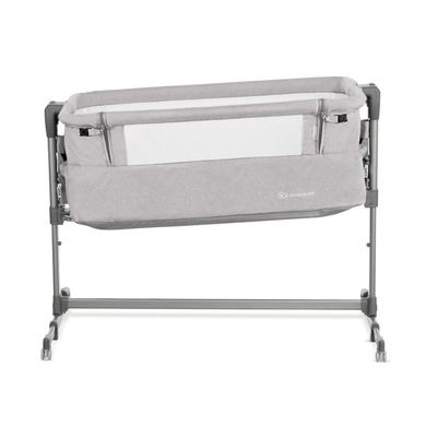 Kinderkraft, Neste Up, patut atasabil (co-sleeper) 3in1, gri
