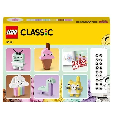 LEGO Classic, Distractie creativa in culori pastelate, 11028