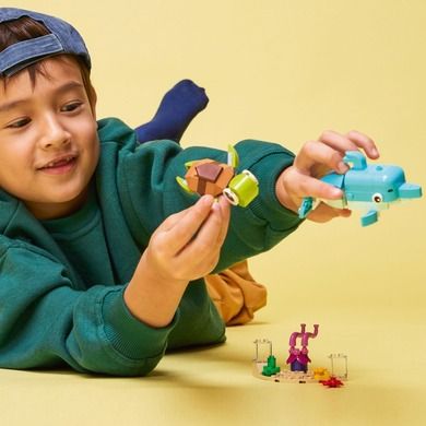 LEGO Creator, 3in1 Delfin si broasca testoasa, 31128