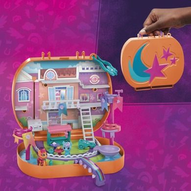 My Little Pony, Mini World Magic, Maretime Bay, set cu figurine si accesorii