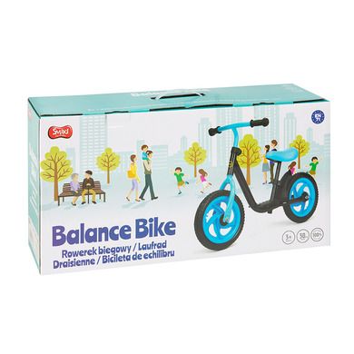 Smiki, bicicleta de echilibru, roz-menta