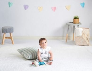 Tiny Love, Tiny Smarts, Ursulet polar Eleanor, Jucarie din material cu agatatoare