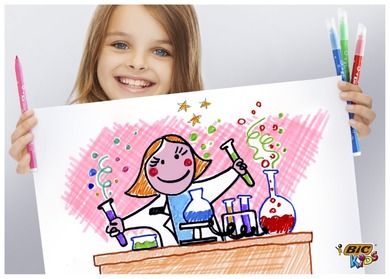 Bic, Kids, Couleur, carioci, 20 culoare + 4 culoare fluo