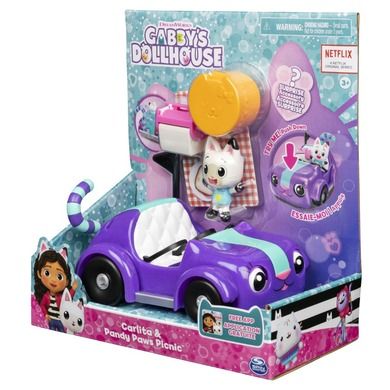 Casa de papusi a lui Gabi, Pisicuta Pandy la picnic, set cu figurina