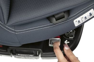 Chicco, Seat3Fit i-Size, scaun auto, 40-125 cm, India Ink