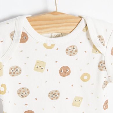 Cool Club, Body cu maneca scurta pentru bebelusi, mix de culori, set 5 buc.