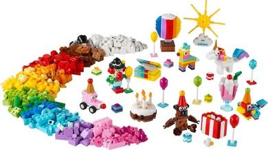 LEGO Classic, Cutie de petrecere creativa, 11029