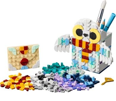 LEGO DOTS, Suport pentru creioane Hedwig, 41809
