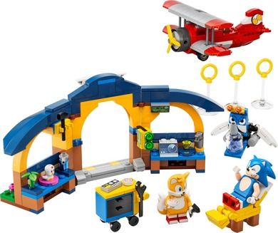 LEGO Sonic the Hedgehog, Atelierul lui Tails si avion Tornado, 76991