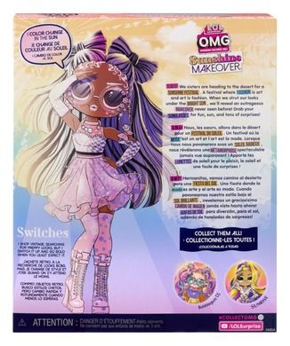 L.O.L. Surprise O.M.G., Sunshine Makeover, Switches, papusa fashion
