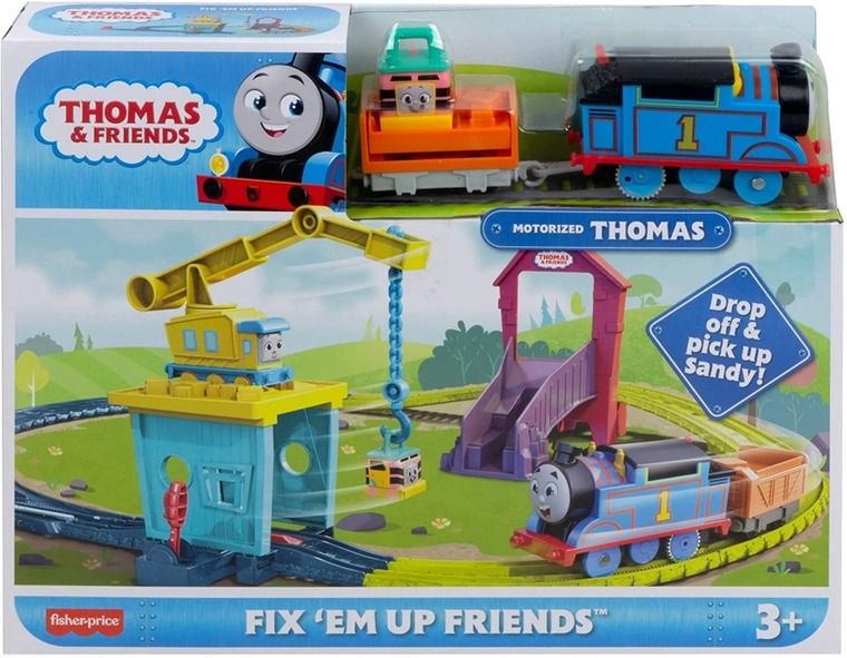 Locomotiva de Fricção - Thomas - Thomas e Seus Amigos - 13 cm -  Fisher-Price - superlegalbrinquedos