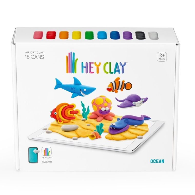 Hey Clay, Peste disc, plastilina, set creativ - smyk.com